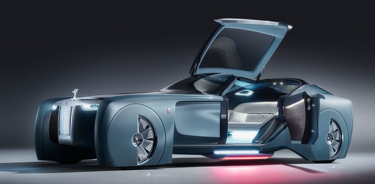 103EX Rolls-Royce Vision Next 100: 2035’in Otonom Lüks Sarayı, Direksiyonsuz Gelecek