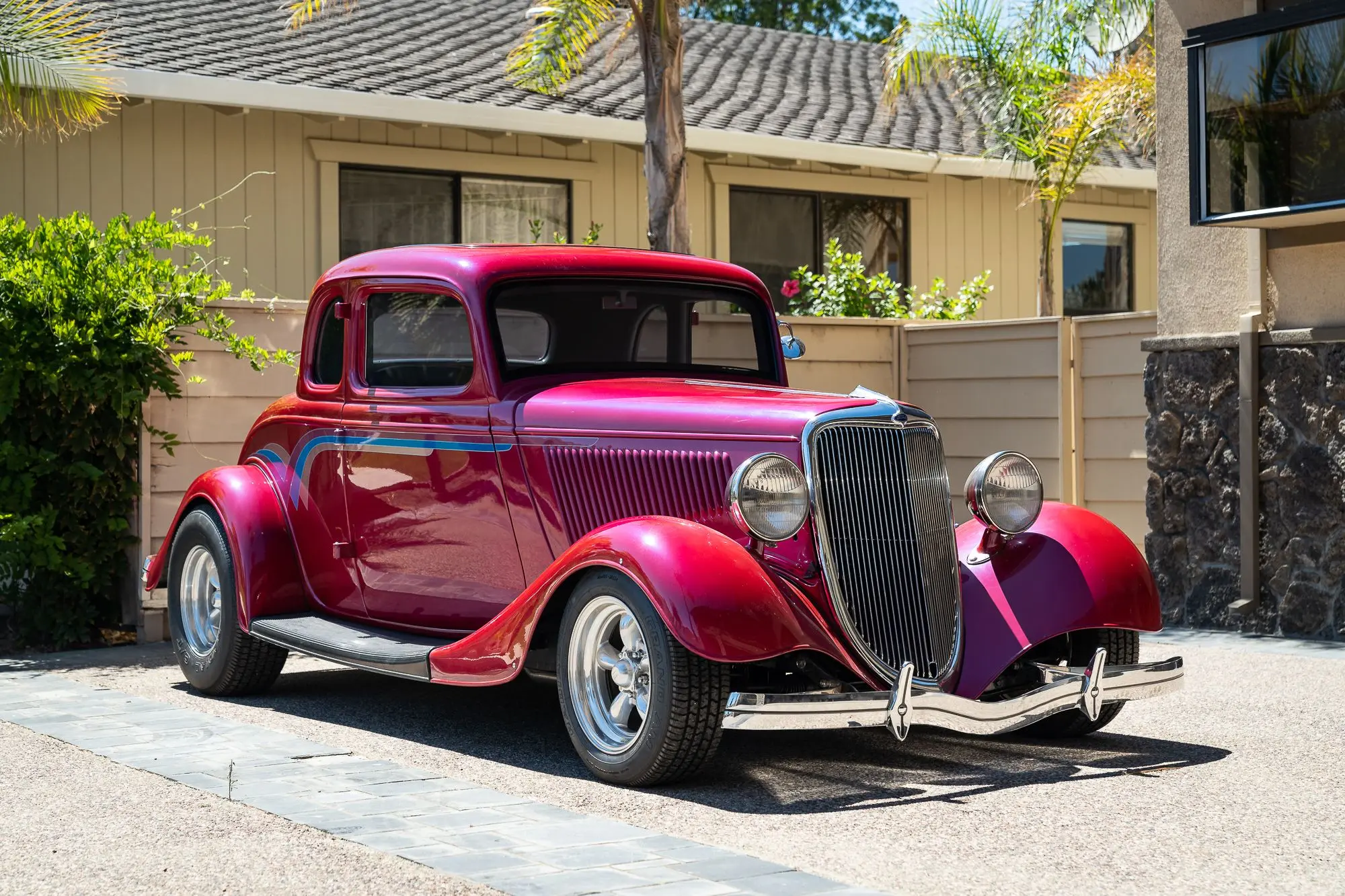 1934 Ford Model 40 Five-Window Coupe: Büyük Buhran Döneminin İkonik V8 Klasik Coupé’si