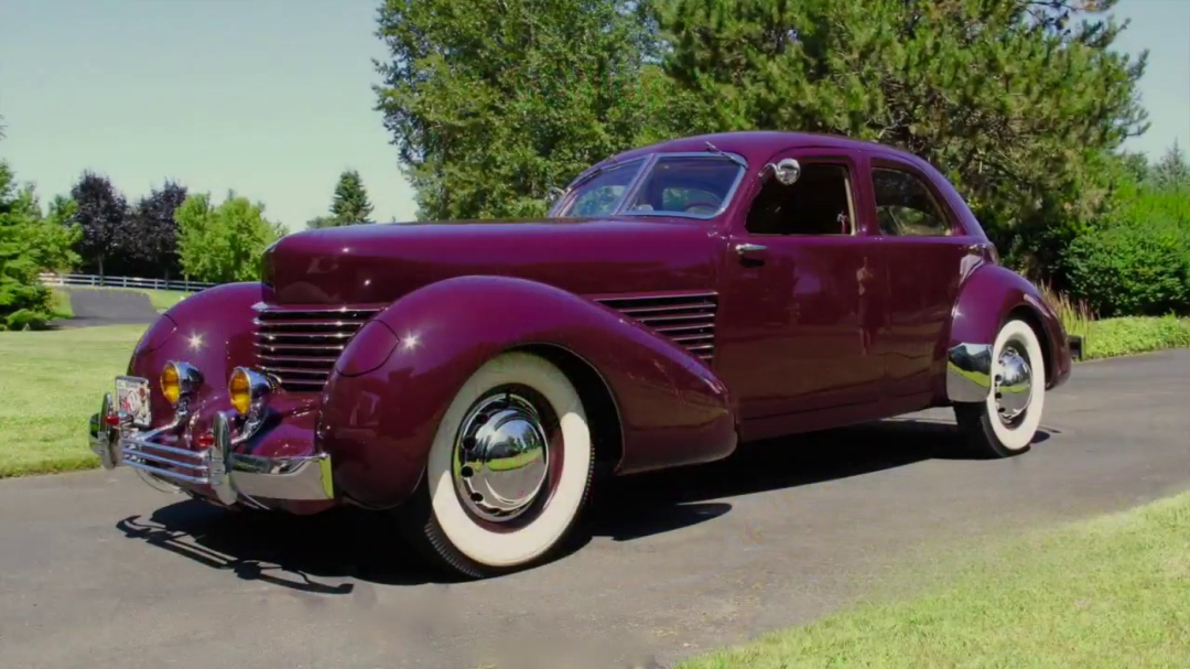 🚗 1936 Cord 810 Westchester Sedan – “Coffin Nose” Efsanesi ve FWD Devrimi