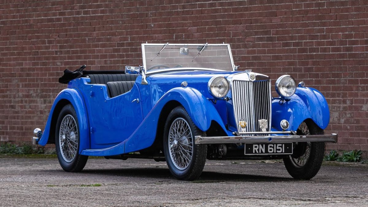 1937 MG VA Open Tourer: 1.5L Motor, 82 mph Hız ve Saf İngiliz Roadster Deneyimi