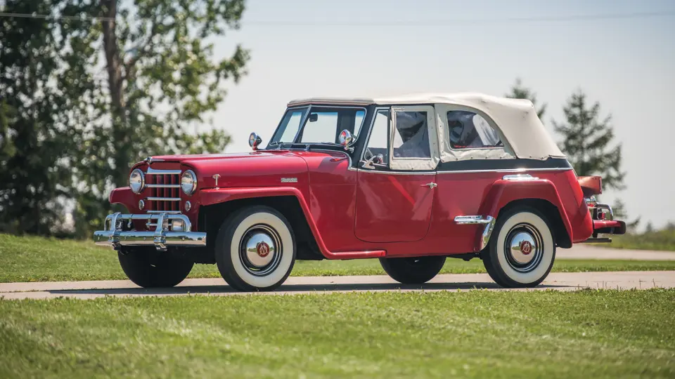 1950 Willys Jeepster Phaeton: Açık Hava Klasik Amerikan Ruhunun Simgesi