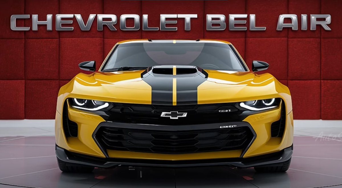 🏷️ 2025 Chevrolet Bel Air (Konsept) – Efsanenin Modern Yorumu