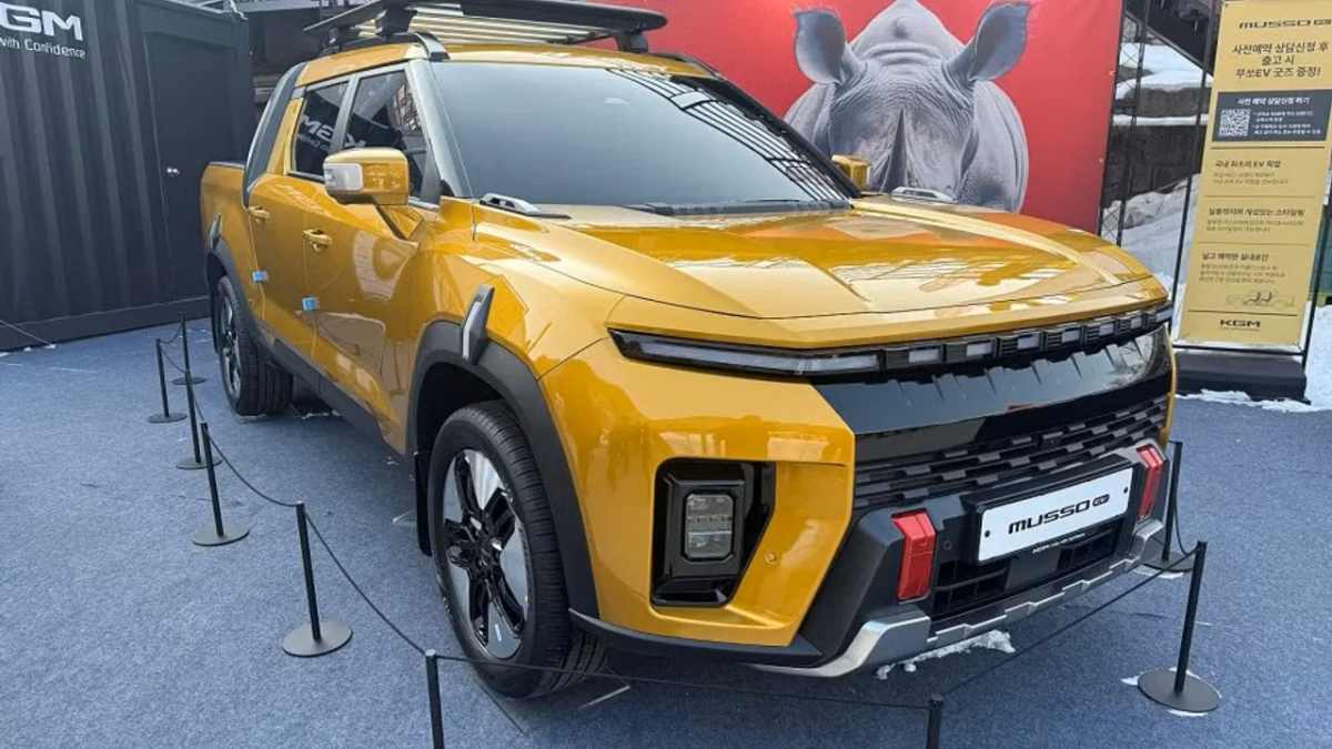 KGM Musso EV – Elektrikli Pick-Up’ta Güç, Menzil ve Fonksiyonellik