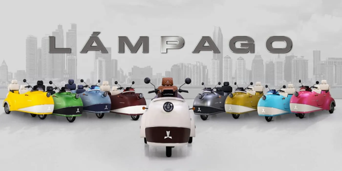 Lampago: Şehir İçi Elektrikli Mobilitenin Retro Tasarımlı Yeni Nesil Aracı