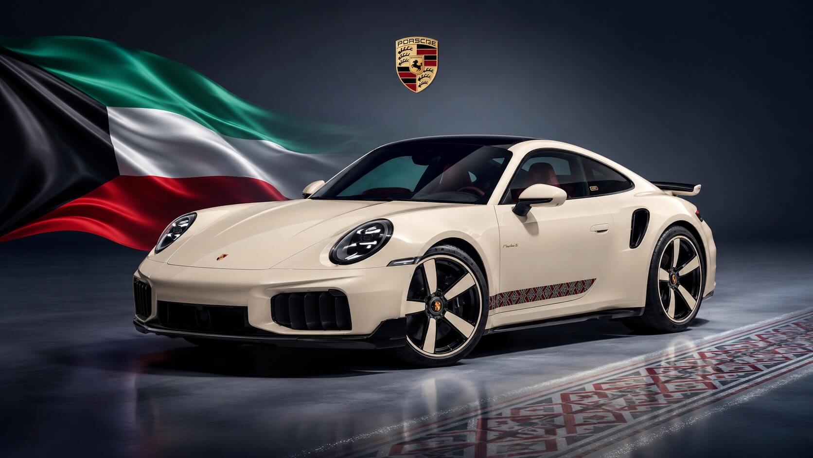 🧵 Porsche 911 Turbo S “SADU Edition”: Kuveyt’e Özel 20 Adetlik Kültürel Hypercar