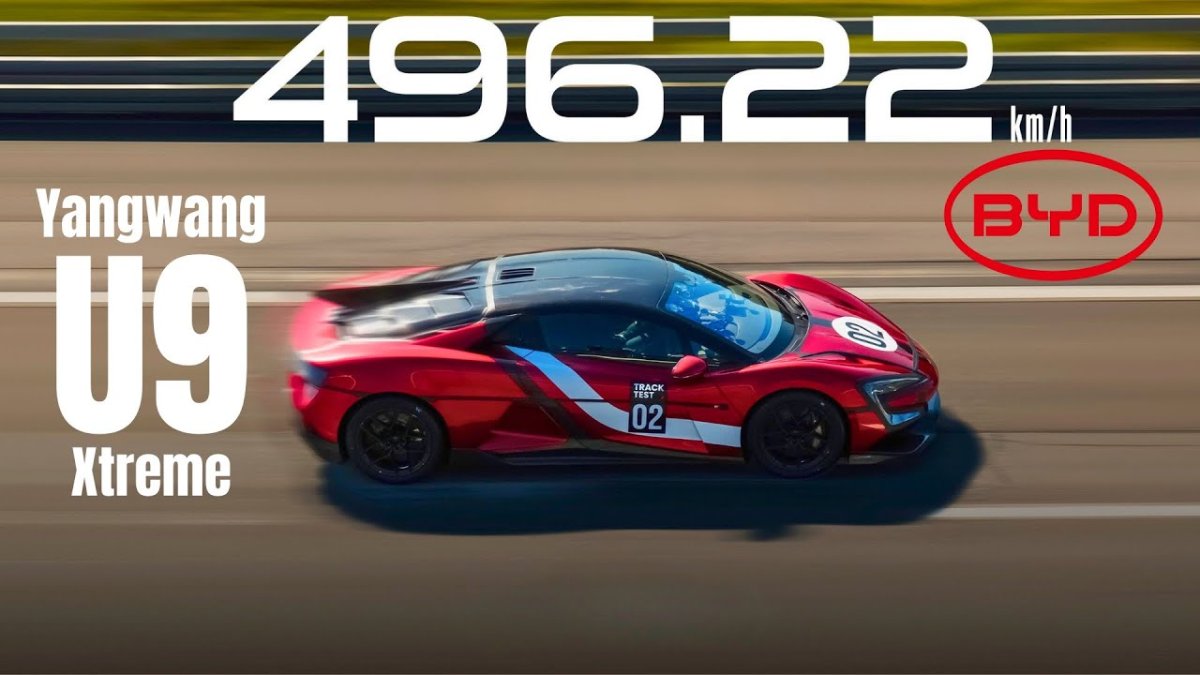 Yangwang U9 Xtreme: Dünyanın En Hızlı Seri Üretim Otomobili Artık Elektrikli