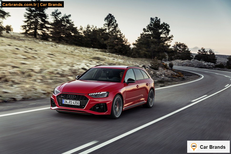 Audi RS4 Avant (B9, facelift 2019) Boyutları, Uzunluk, Genişlik, Yükseklik